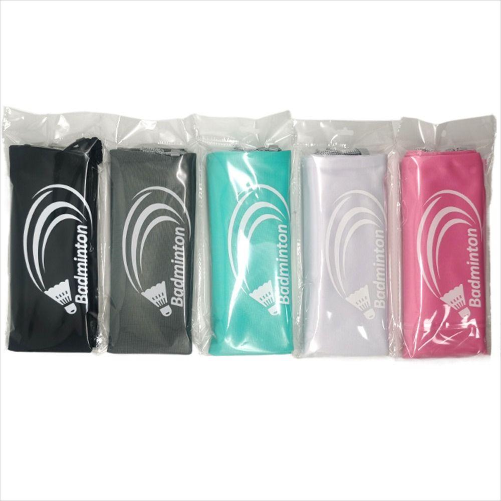 Flannel Cover Badminton Storage Bag Large Capacity Tennis Racket Bag  Protective Sleeve