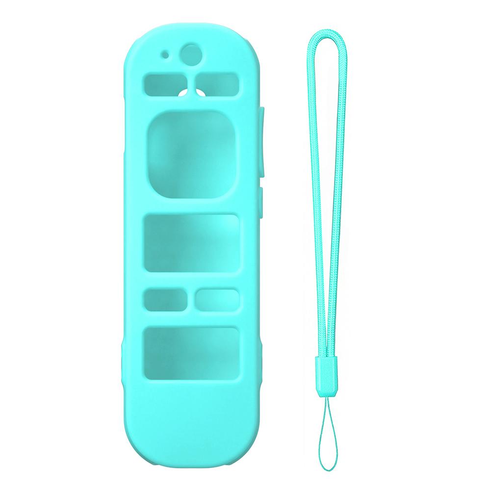 

Силиконовый чехол для пульта дистанционного управления, противоскользящий защитный чехол с ремешком, чехол для пульта дистанционного управления Roku Voice Remote Pro (2-е изд.)