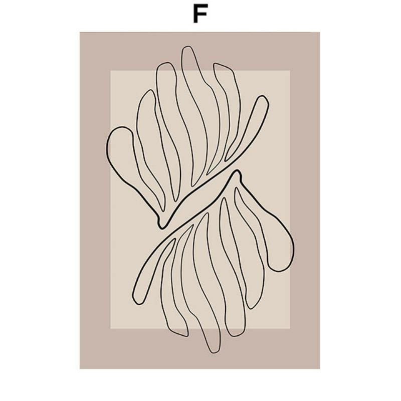 Abstract Minimalism Monstera Leaves Wall Art Posters Prints Nordic Canvas Painting Bar Hotel Wall Pictures For Living Home Decor