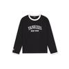 MLB Preppy Style Collection New York Yankees FW25 T Shirt Unisex 3ATSV2054-50BKS