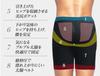 ENYA-KARIN Men's Girdle, Pelvic Stabilization, Hip Lifting, Look Power Tension, Beige, Size LL