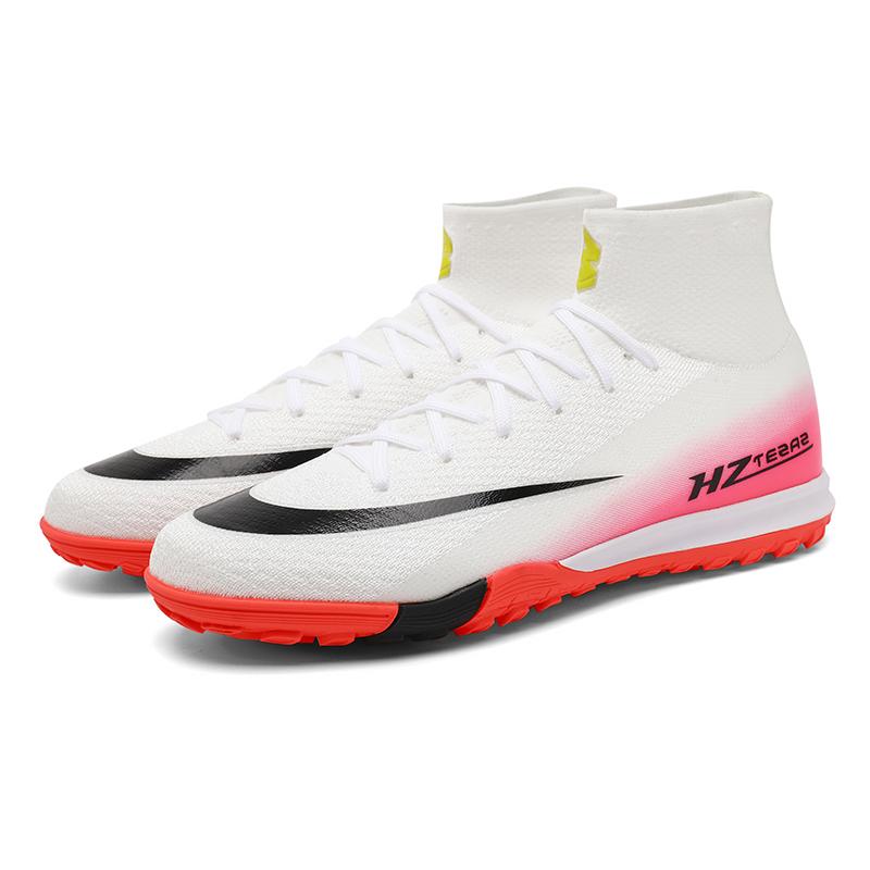 Soccer Cleats for Mens Womens Football Shoes Turf Soccer Shoes Indoor/Outdoor High-top Football Cleats TF