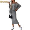 Women's Fashion Casual Solid Color Print Long Sleeve Pants Suits