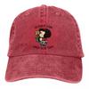 Mafalda Cartoon Multicolor Hat Dámská kšiltovka Peaked O věci je postaráno Osobní klobouky na ochranu hledí