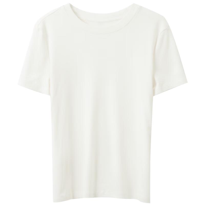 Sancai 2026 Spring Round Neck Slim Fit Short Sleeve T-Shirt
