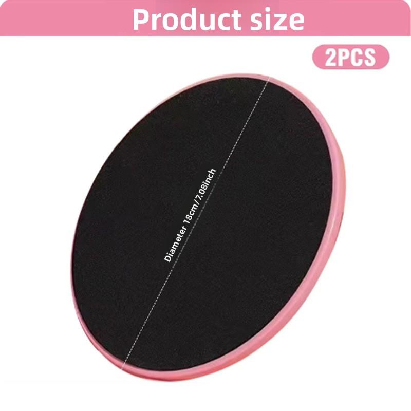 Sliding Plate Pilates Yoga Coordination Training Assistants Fitness Foot Sliding Plate Abdominal Exercise Sliding Mat
