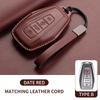 Leather Car Remote Key Case Cover For Geely Emgrand X7 EX7 Coolray 2019 2020 Atlas Boyue NL3 GT GC9 Borui Keyless Key Shell Fob