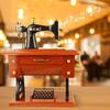 Crafts Home Mechanical European Mini Sewing Machine Birthday Gift Table Decoration Music Box