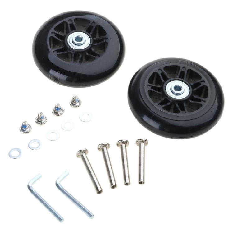 Suitcase Roller Casters Heavy Duty Wheel SilentWheel Flexible Swivel Wheel