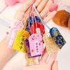 1 Stück Neu Japanischer Gebets-Omamori Glück Schönheit Gesundheit Sicherheit Glücksbringer Reichtumsbeutel Schutz Anhänger Schlüsselanhänger Paar Geschenk
