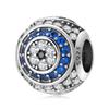 Fashion 925 Sterling Silver Colorful Evil Blue Eye Enamel Zircon Beads Fit Original Women Charm Bracelet Necklace Jewelry Making