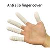Pack Of 100 Latex Finger Cots Flexibility and Antislip Finger Protective Finger Sleeves For Precise Jewelry Handling