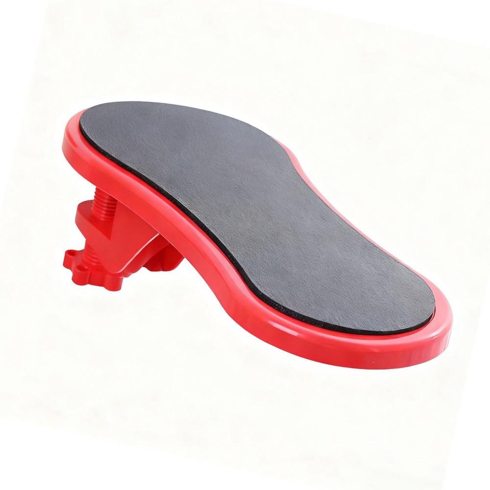 Anti Slip Computer Arm Rest Ergonomic Wrist Support Pad Comfortable Arm Rest Support Home Office красный