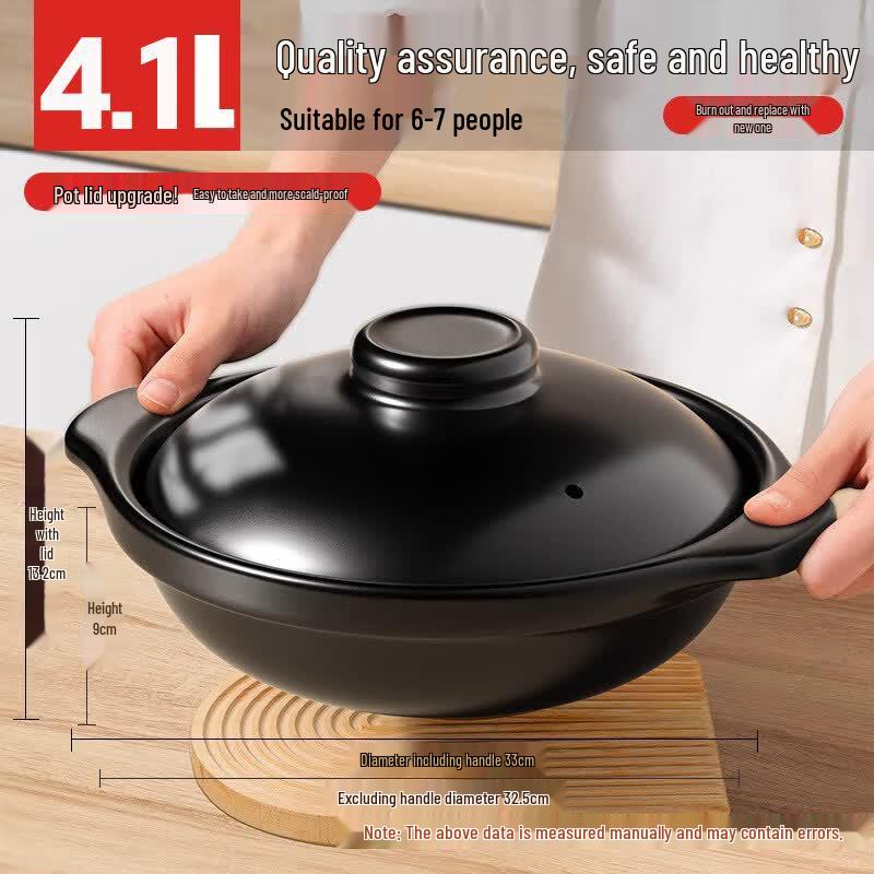 

Yiceng Ceramic Stew Pot with Lid