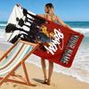 Name Custom Ateez Print Beach Towel, Large Soft Quick Dry Towel for Beach Camping Swimming