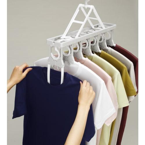 Twinmall Polypropylene Clothes Drying Rack, 7-Row, Gray, 44cm Wide x 52cm Deep, BEILU BE-04G