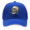UnisexS Skull Graphic  Black Flat Brimmed Hat with White Skull Design Casual Streetwear  Outdoor Sp Sandwich Baseball Cap
