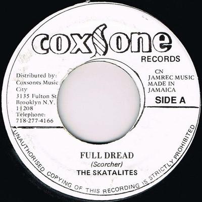 7inch Record SKATALITES  JOSEPH HILL  Full Dread  Behold The Land  NONE Coxsone Records US Reggae Ska  Dub Used