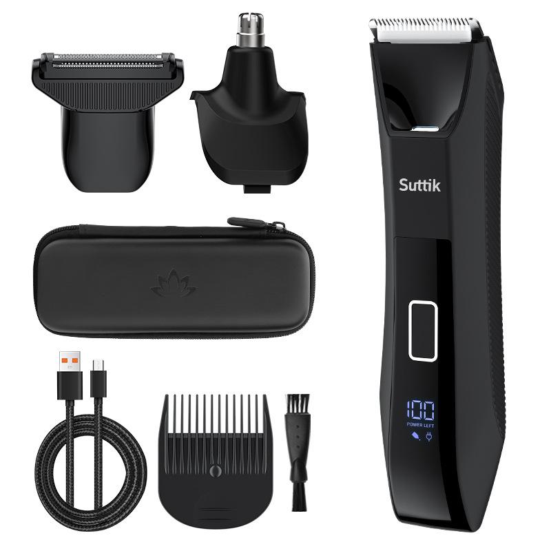 New Style Hair Clipper Men s Shaving Hair Cutter Body Hair Cutter Private Underarm Scraper Nose Hair Cutter Razor Set Private Cutter