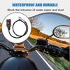 30/50/100cm Motorcycle Battery Disconnect Waterproof Automotive Battery Disconnect 12V/24V Cut Off Power Blocker For Marine Boat