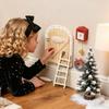Fairy Door Christmas Fairy Craft Supplies Miniature Small Garden Ornament Doll House Kit For Playroom Living Room Classroom