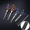 Professional Pet Grooming Scissors Set: Curved Trimming Shears for Dog Hair & Teddy Cuts