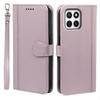 For Honor X8c 4G Wallet Case Magnetic Snap Leather Phone Cover with Strap
