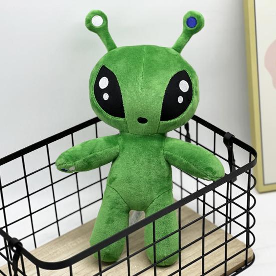 Grünes Aliens-Plüschtier, gefüllte Aliens-Puppe, mutierte Kreatur, Plüschtier, Dekoration für Zuhause, Schlafzimmer, Kinder, Erwachsene, Weihnachts- und Geburtstagsgeschenk