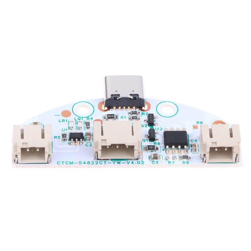 Type-C LED Touch Control Panel with 3-Gear Stepless Brightness Dimming for Lamp Plate Replacement Projects