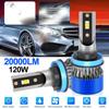 Car LED Headlamp Auto Light Bulbs 20000LM High Lumens Canbus Error Free H8 H9 H11 With High Quality 3570 CSP Cooling Fan