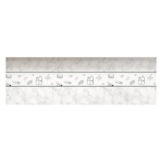 Ölfest Wandaufkleber Selbstklebender Küchenwandaufkleber Wasserabweisender Aufkleber Schützt Wände vor Ölflecken für Schrank Schrank