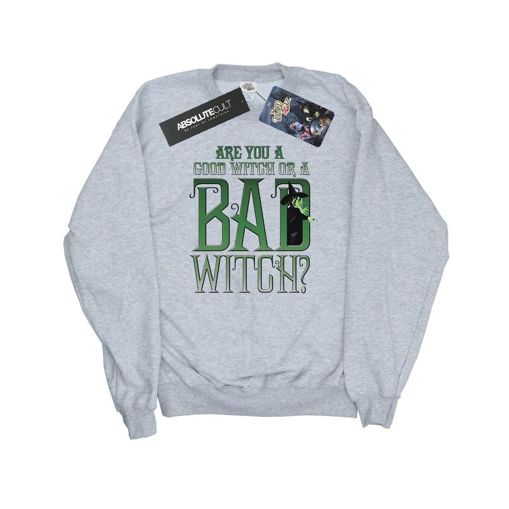 The Wizard Of Oz Mens Good Witch Bad Witch Sweatshirt