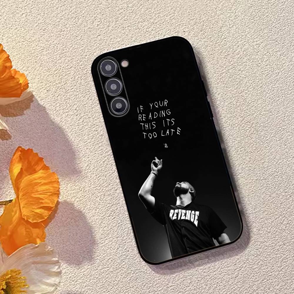 R-Rapper D-Drake Phone Case For Samsung Galaxy A73,A72,A71,A70,A53,A52,A51,Others Soft Black Cover