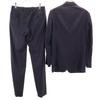 Armani Collezioni Made In Italy Stripe Pants Suit Setup 46 Navy System Men's Used