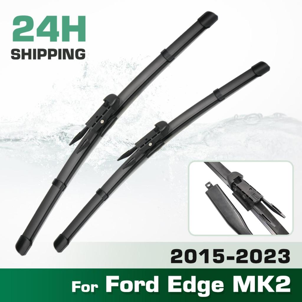 For Ford Edge MK2 2015-2023 2016 2017 2018 2019 2020 2021 Wiper Front Wiper Blades Windshield Windscreen Window Brush 28"+28