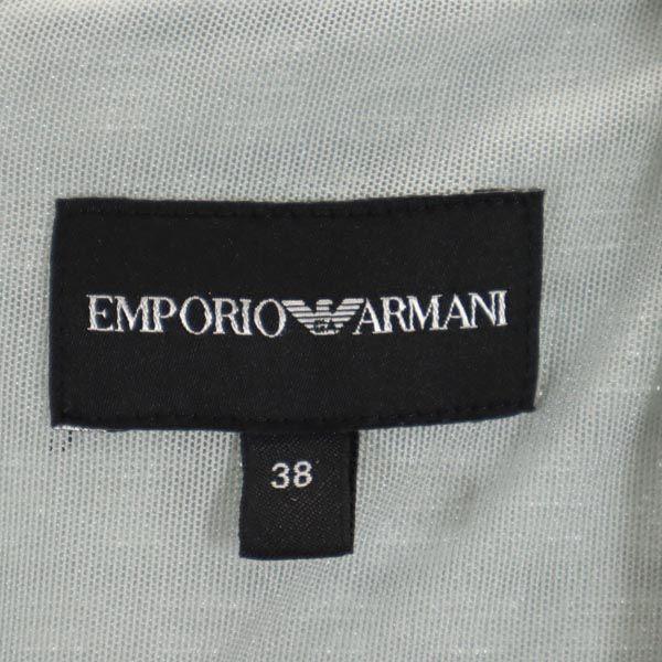 Emporio Armani No sleeve one piece 38 Gray Back zip Women Used
