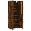 Highboard Smoked Oak 69.5 x 34 x 180 cm Particle Board