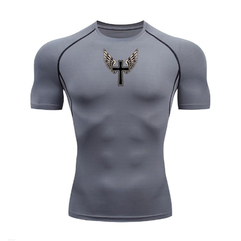 Versatile Quick Drying Sports Fitness Clothing Body Shaping Running Training Casual for Men Breathable Stretchy Moisture-Wicking Workout