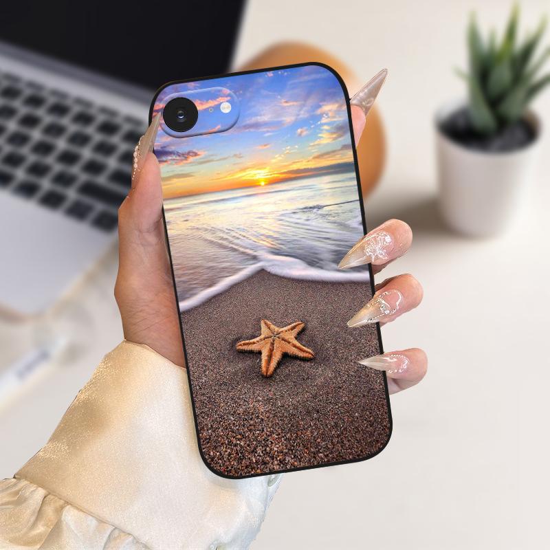 For Apple iPhone 16e Case A3409 A3212 Cute Animal Color Tiger Soft Silicone Phone Coque Cover For iPhone SE4 Protective Fundas