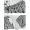 BF Lazy Style Gray High-Waist Wide-Leg Heart Pants for Women Summer 2025 - Casual Sports Floor-Length Straight-Leg Design