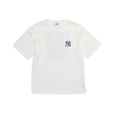 MLB New York Yankees Graffiti Cool T-shirt a Maniche Corte Ampia Unisex T-shirt 3ATSX0863-50IVS