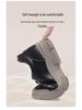 Women's Spring 2024 Lace-up White Shoes - Versatile, Soft & Thick Sole Casual Sneakers