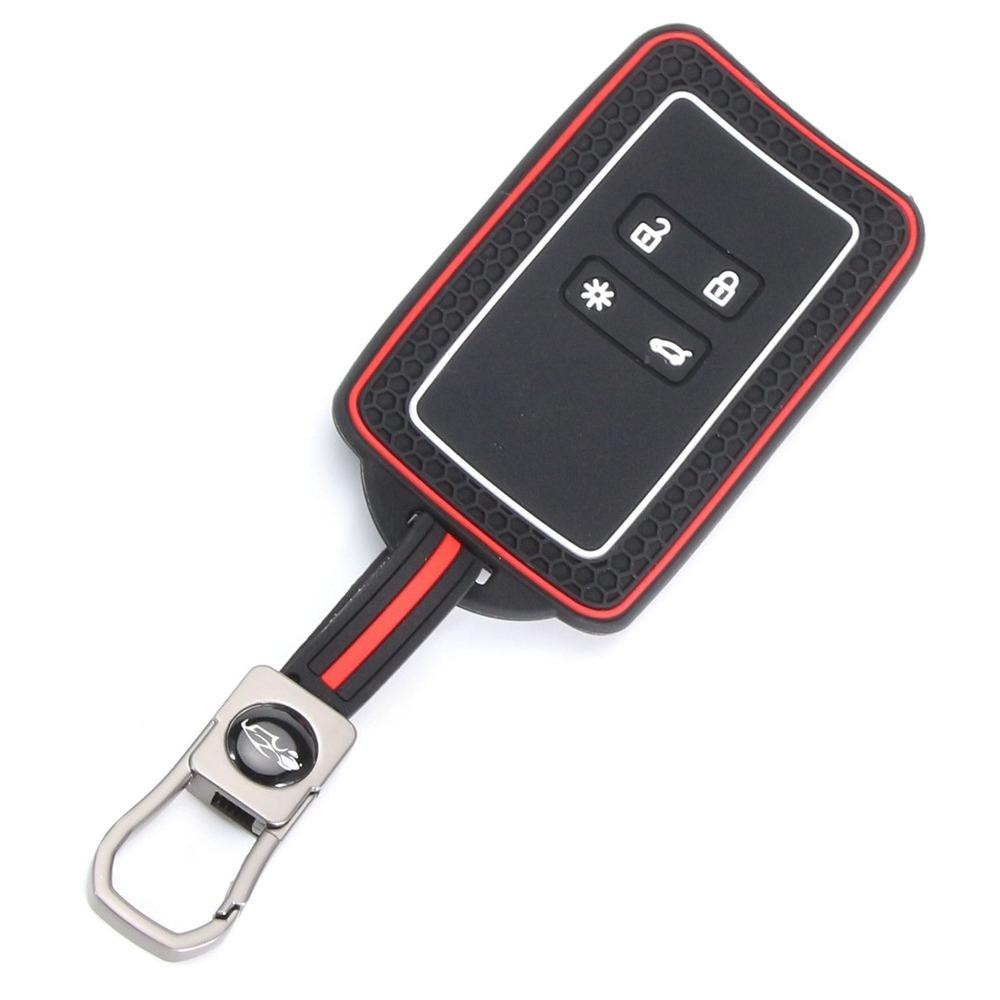 Silikon Schlüsselhülle Abdeckung Für Renault Austral Captur Arkana Koleos Zoe Scenic Dacia Sandero Duster Logan Jogger Kadjar Clio Megane