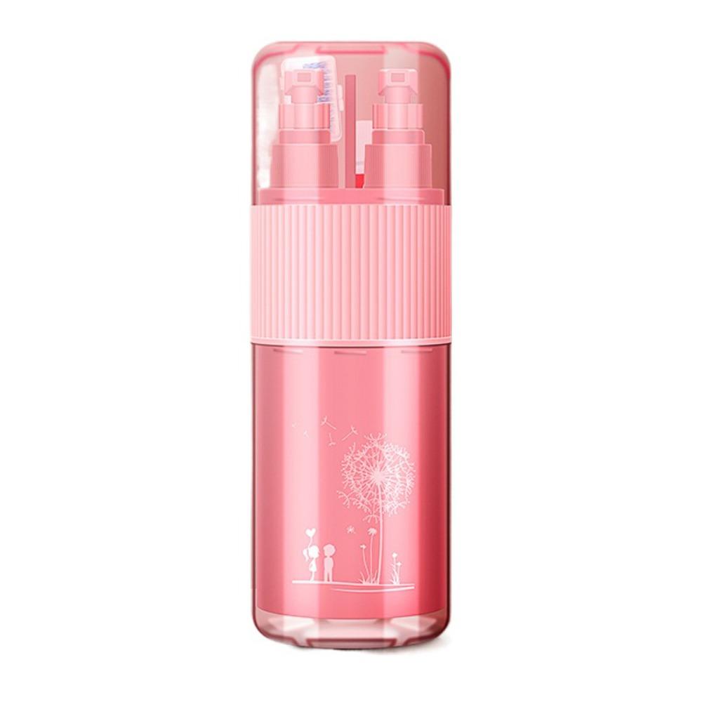 Lightweight Multifunction Toothpaste Cup Shampoo Storage Compact Plastic Storage Bottle Plastic Leak-proof Portable Travel Cup