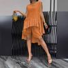 Summer New Women's Two-piece Sleeveless Fashion Set High-waisted Loose Shorts
