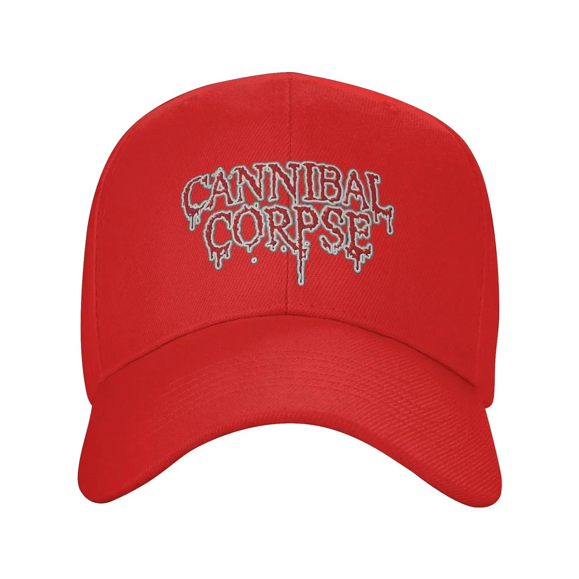 

Men WomenCannibal Corpse Hat Fashion Hammer Smashed Face Baseball Caps Adjustable Casual Headwear Adjustable