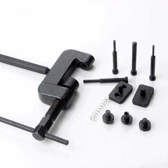 Motorcycle Bearing Puller Kit Two-Jaw Bearing Removal Tool Compact Portable Easy To Use Puller Extractor Chain Removal Tools