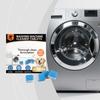 ACTIVE Washing Machine Cleaner For Pet Owners Enzymatic Deep Clean Descaler For Cat & Dog Hair Odor 12 Septic 30 Second Outdoor