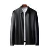 Autumn and Winter New Men's Leather Jacket Lapel Jacket Sheepskin Genuine Leather Jacket for Men