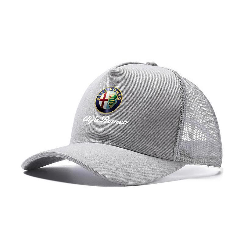 Car Stickers For Alfa Romeo Car Duck Tongue Cap For Alfa Romeo 3D Hat Motorcycle Racing Baseball Cap Hat Adjustable Casual Truck